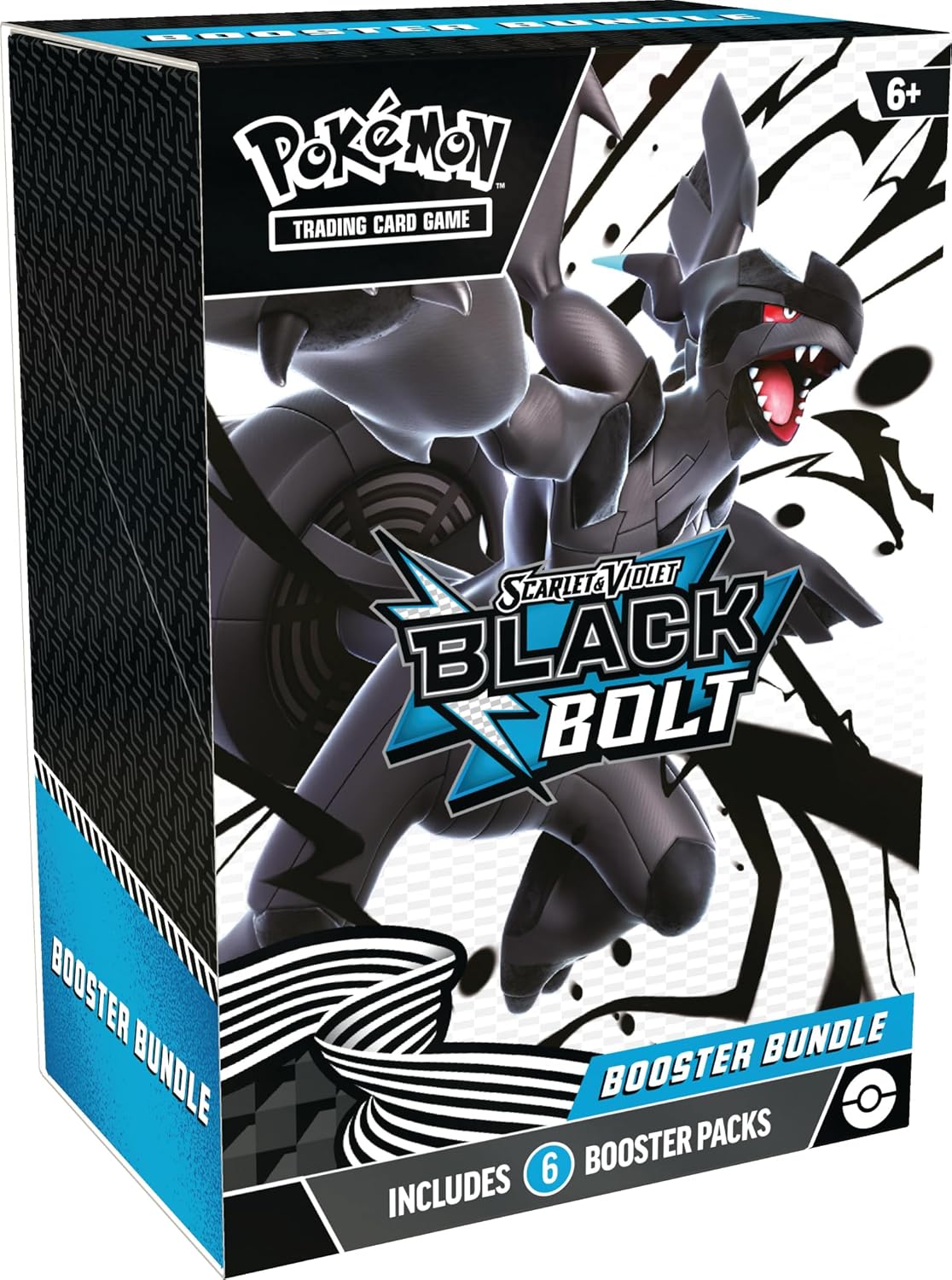 Pokémon TCG: Scarlet & Violet—Black Bolt Booster Bundle (12 Booster Packs)